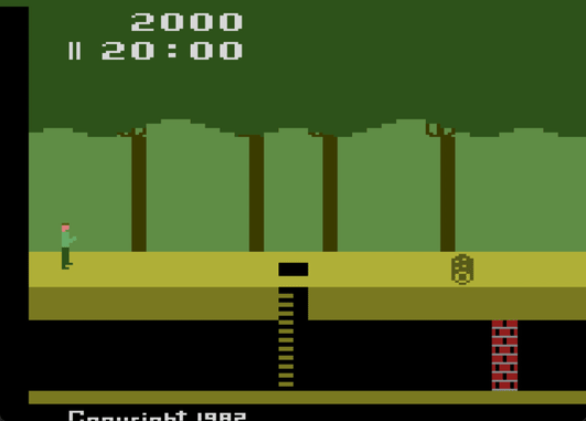Pitfall with much smoother animation!
